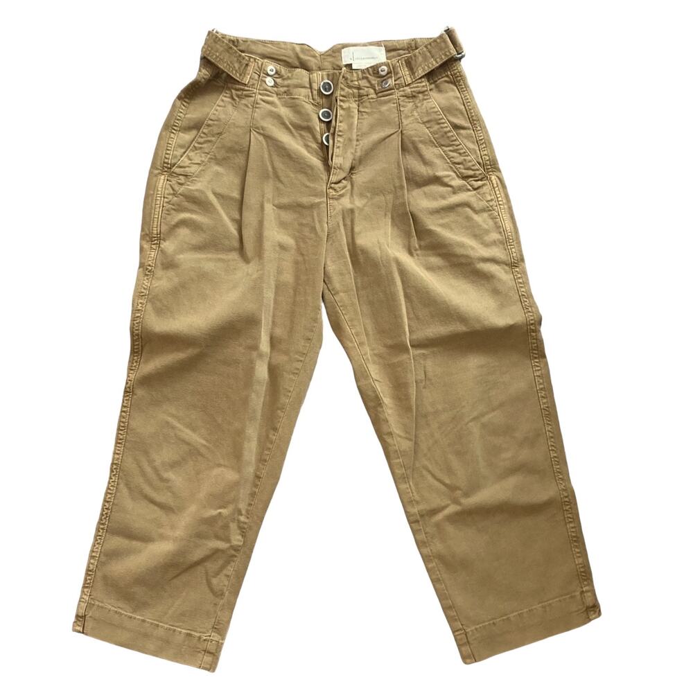 Cargo Khaki Capris Anthropologie size 25 Petite